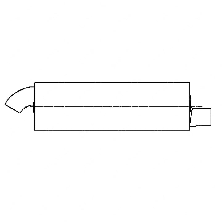 A04-16704-001 MUFFLER, ENG. EXH.