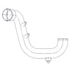 A05-15415-001 TUBE-COOLANT LOWER