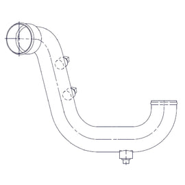 A05-15415-001 TUBE-COOLANT LOWER