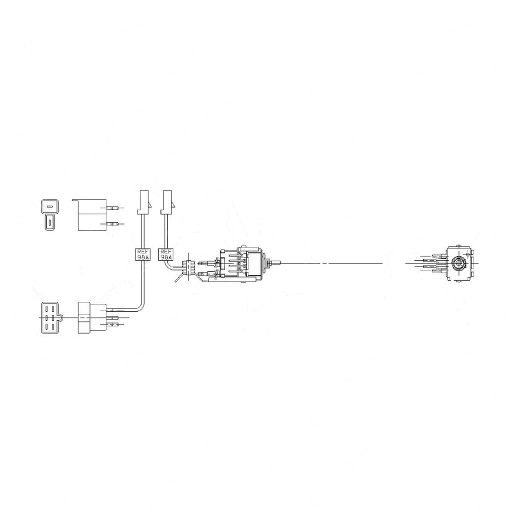 A06-14889-001 SWITCH ASSY,BLOWER