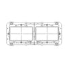 A06-15605-002 HEADLAMP-DUAL RECTANGULAR,OFFSET,HAL,LH
