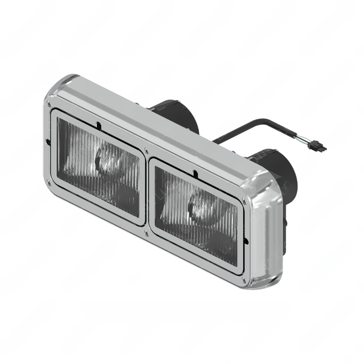 A06-18792-004 HEADLIGHT, DUAL RECT