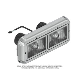 A06-18792-005 HEADLIGHT, DUAL RECT