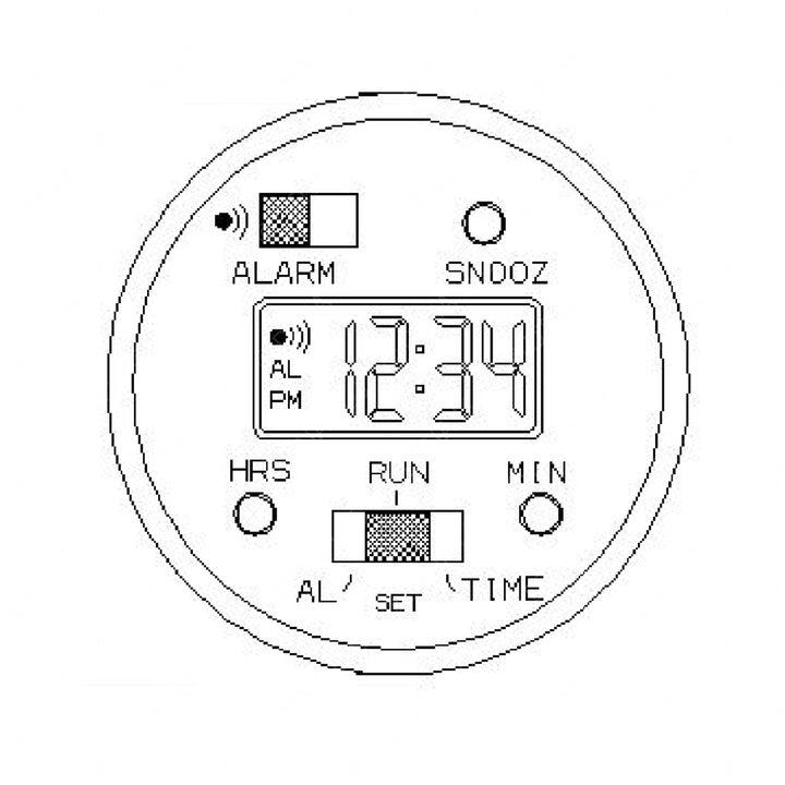A06-19468-001 CLOCK