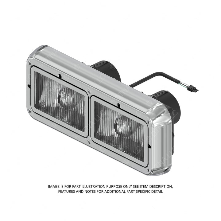 A06-20318-000 HEADLAMP & HOUSING ASSEMBLY-FLAT,HAL,LH