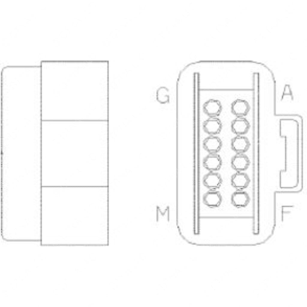 A06-25512-013 PLUG 12SLD CAV PAC GT2