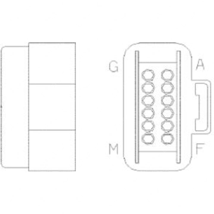 A06-25512-013 PLUG 12SLD CAV PAC GT2