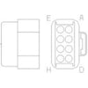 A06-25512-014 PLUG 8CAV GT280S W/C
