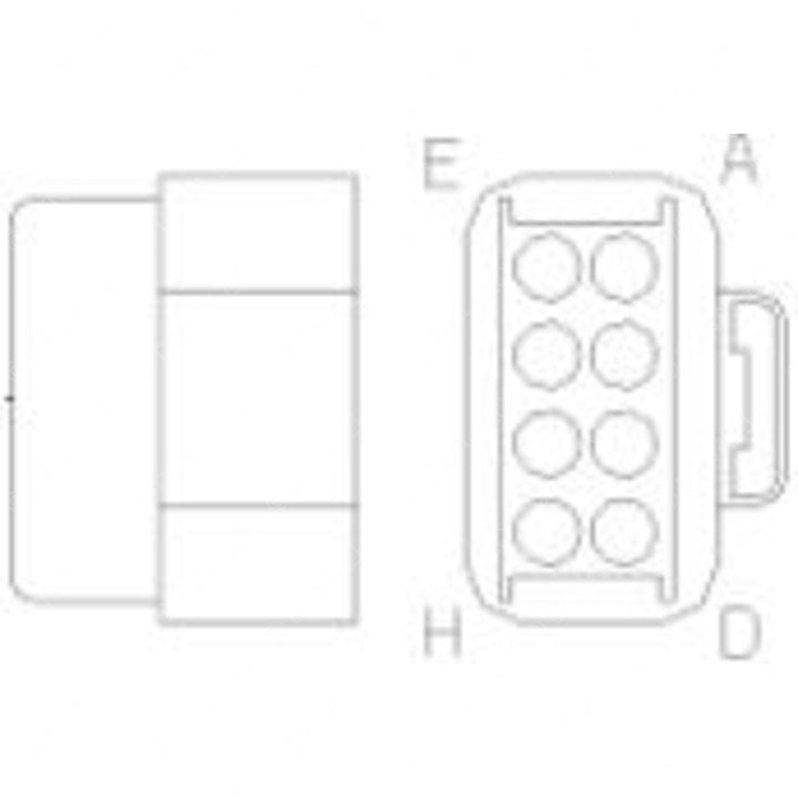 A06-25512-014 PLUG 8CAV GT280S W/C
