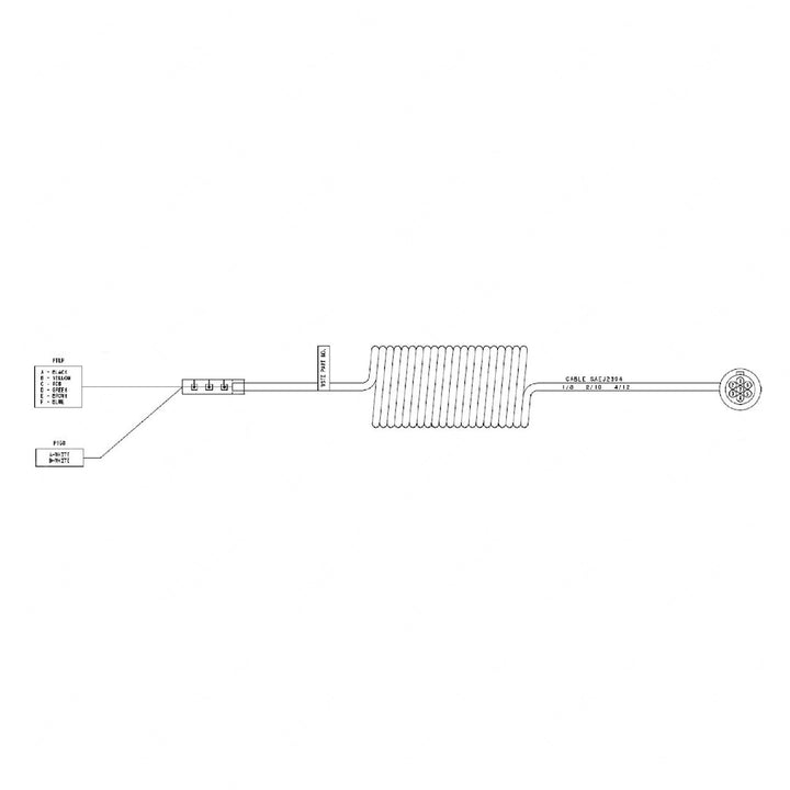 A06-60241-170 PRIMARY TRAILER CA-COILED