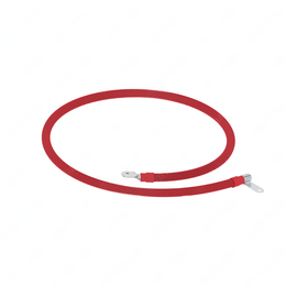 A06-73012-168 CABLE-29A,4/0+,M8 FLAGX.375,168 INCH,