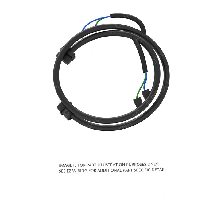 A06-75026-007 HARNESS-GROUND,UL,FLOOR,BW GROUND