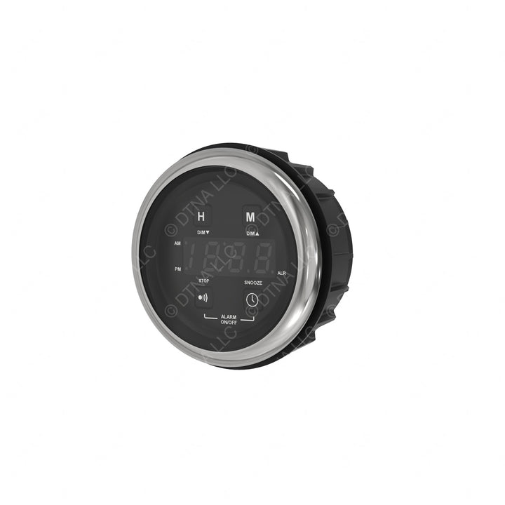 A06-77676-002 CLOCK,DIGITAL ALARM,STAINLESS