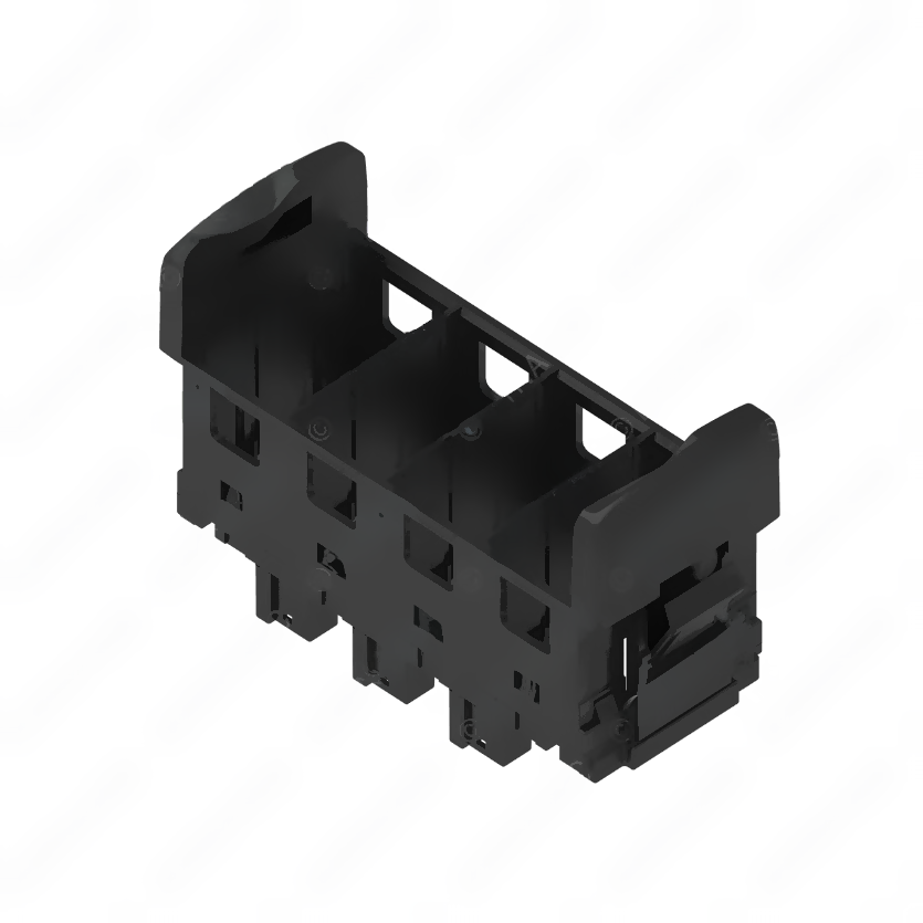 A06-90732-004 MDL-MSF,4 SW RCPT,BLK,M2/P4+