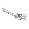 A14-13495-003 SWITCH-TURN SIGNAL,GRAY