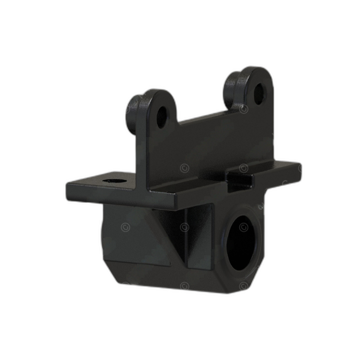 A16-12355-001 BRACKET-FR SUSP,SHACKLE,THRD,4.00X1.25-7