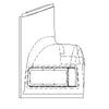 A17-12090-001 PANEL-FENDER,SVC,DUAL RECT HEADLT,RH,120