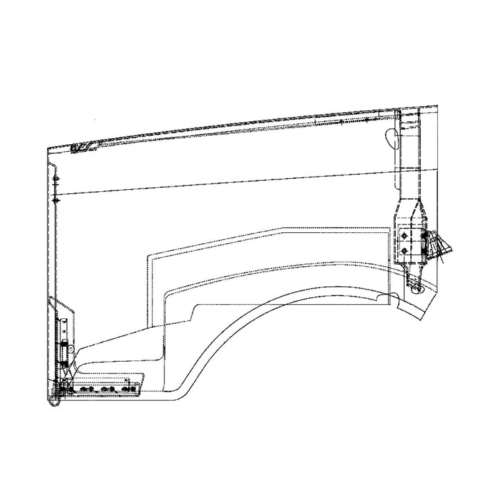 A17-12395-011 HOOD-FLD120SD,RECT,SPG