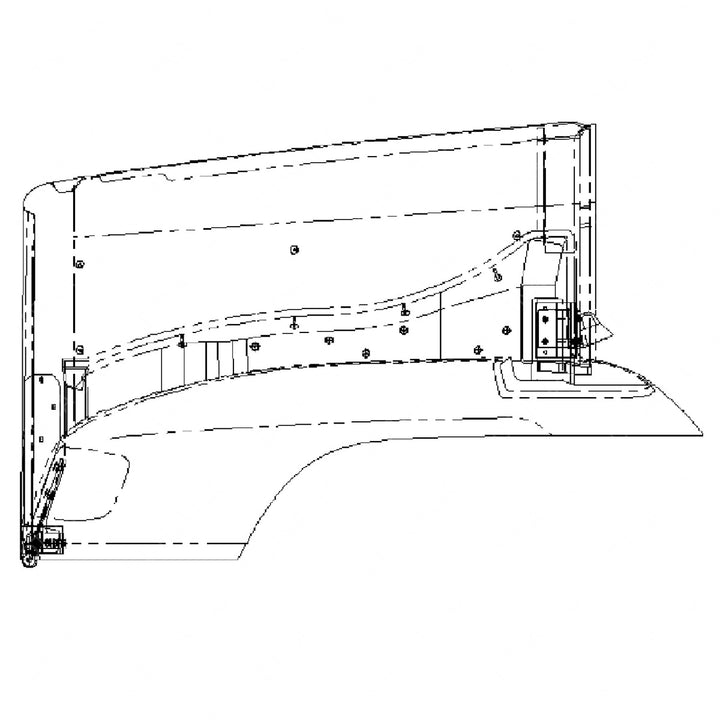A17-12443-004 HOOD ASSEMBLY-DUAL LIGHT RECTANGULAR