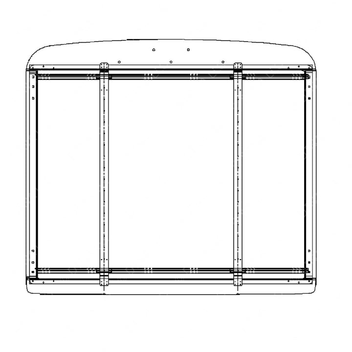 A17-12622-007 GRILLE-W/O SCREEN, FTL FLD