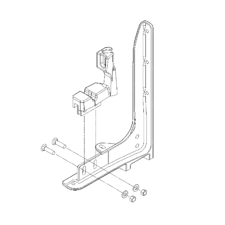 A17-12924-002 BRACKET SUPPORT ASSY LH