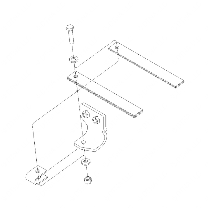 A17-14047-002 ASY-TRSN BAR,HOOD TILT