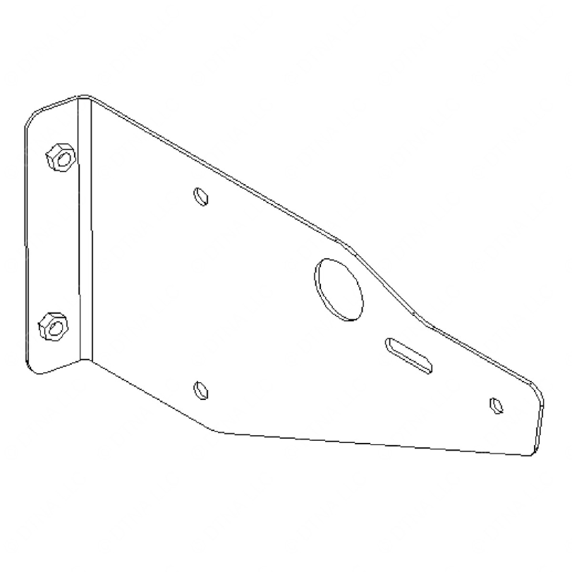 A17-14458-002 SUPPORT ASSY-HDLP,REAR,DC