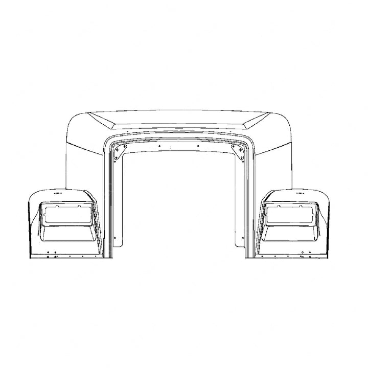 A17-14882-005 HOOD-ASSY,FLD120,W/ G