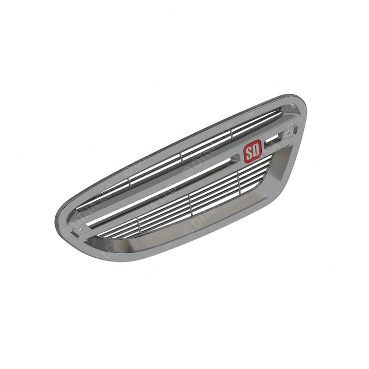 A17-19088-001 GRILLE-AIR INTAKE,CHROME,HOOD MOUNTED
