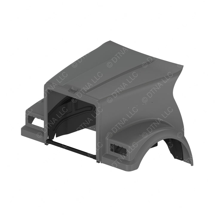 A17-19558-006 HOOD-123FA,DOAC,RAISED CAB