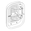 A18-11400-011 AIR VENT ASSEMBLY, chrome