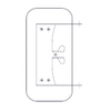 A18-13376-000 DOOR-AIR VENT,PAINTED