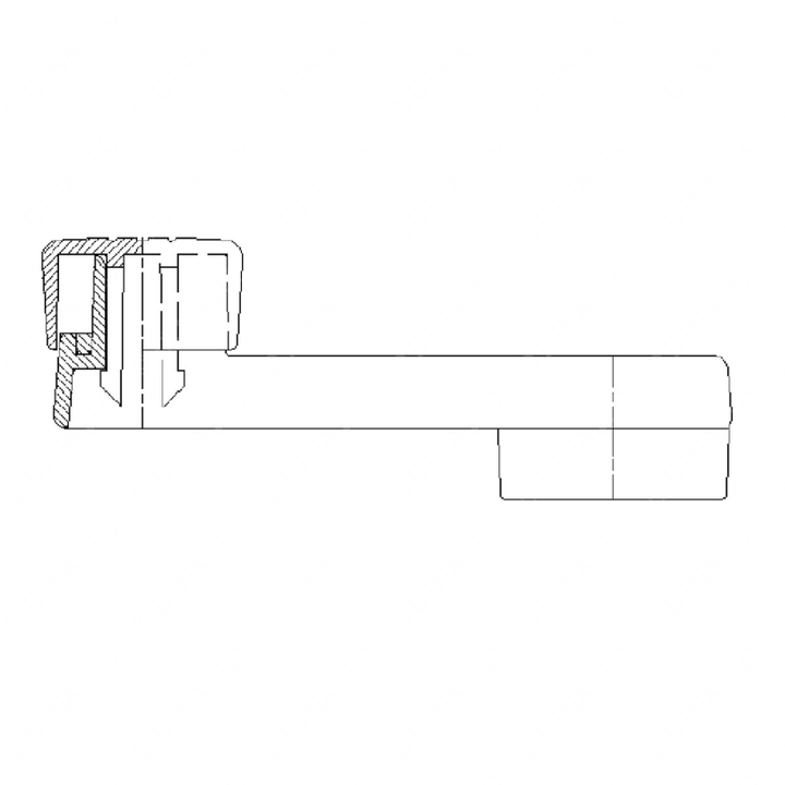 A18-18557-002 HANDLE-WINDOW REGULATOR
