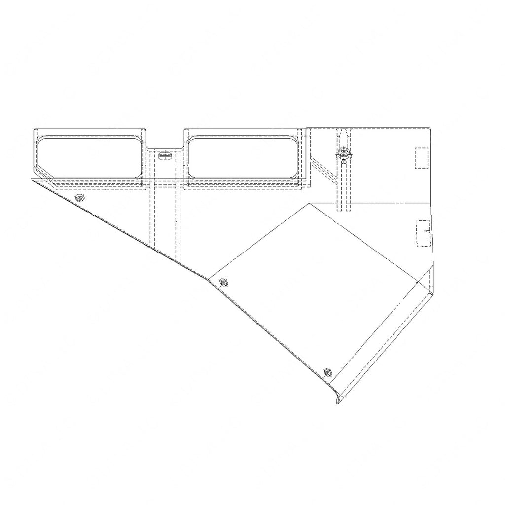 A18-19569-003 COVER-DASH,TOP,LH,SEC B,CONV,BLACK