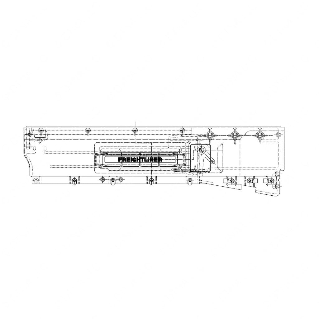 A18-24195-004 SILL-DOOR,WINDOW,QUARTZ GRAY,LH
