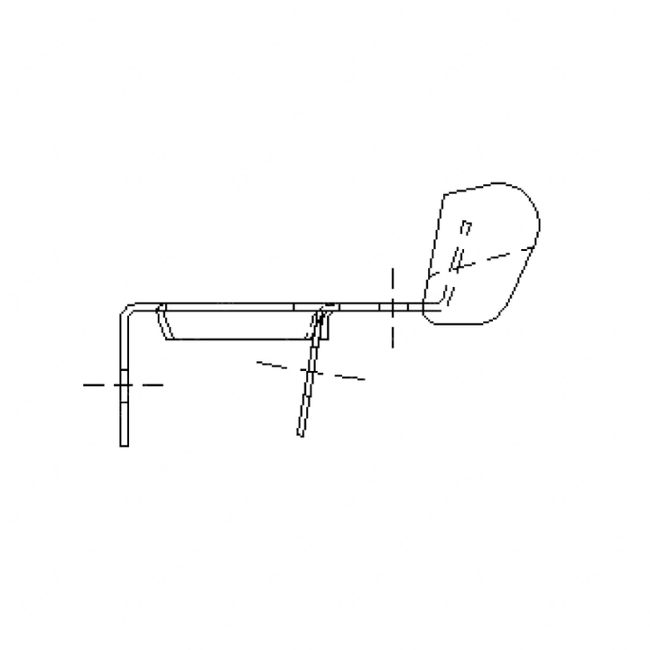 A18-26081-001 SUPPORT-LH DASH,SECT A