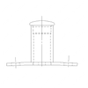 A18-27214-002 CAB STOP MOUNT, LOW