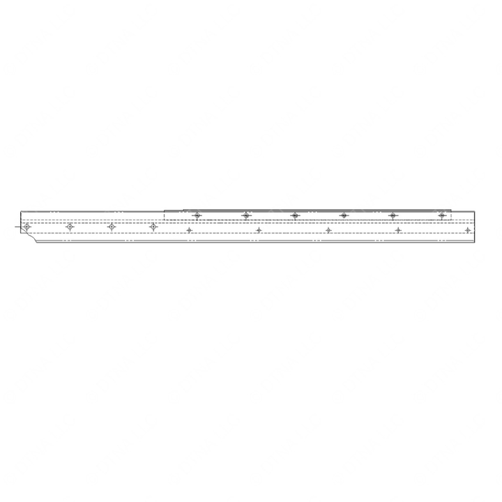 A18-27781-000 REINFORCEMENT-BELT RAIL ASSY,CAB DOOR,LH