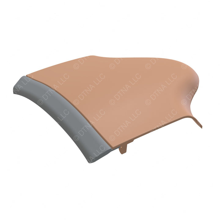 A18-33446-003 BOLSTER ASSEMBLY-DRIVER,KNEE,SHADOW GREY