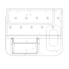 A18-37246-500 PANEL-DOOR,CAB,INTERIO