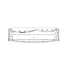 A18-53868-405 CONSOLE OH,LHD,CUTOUTS