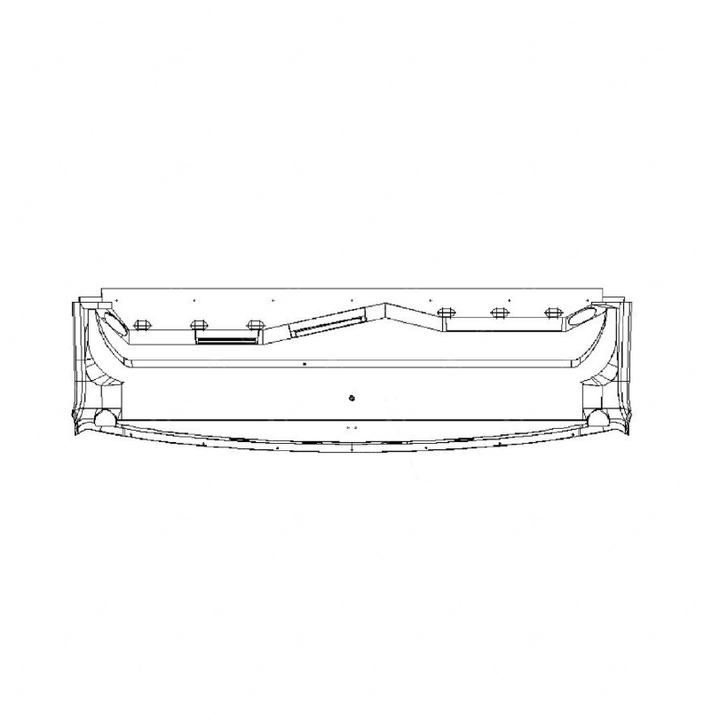A18-53868-692 CONSOLE-OVERHEAD,LHD,DAYCAB,COOL GREY,SO