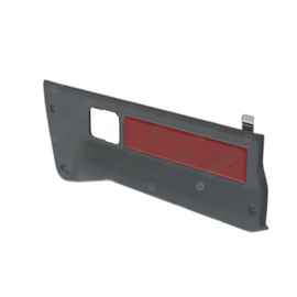 A18-64616-308 TRIM-DOOR,UPPER,BASE,2 PW/PL,LH,BLACK