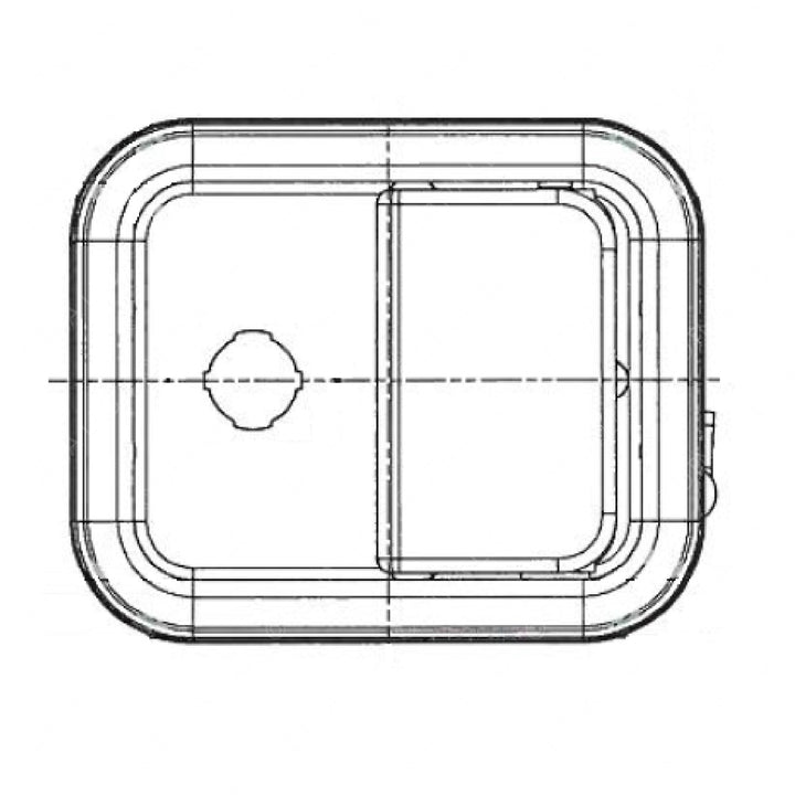 A18-68361-001 HANDLE-RELEASE,EXT,DOOR,RH