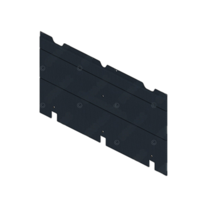 A18-69070-008 UPH-BACKWALL,UPR BUNK,BLACK