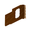 A18-69092-601 UPHOLSTERY-SIDWAL,WINDOW,TV ARM,RH,BROWN