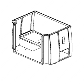 A18-69734-001 DOOR-BAGGAGE ASSY,SLPR