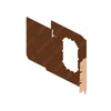 A18-71286-105 UPH-SIDEWALL,WDO,TV,RH,BROWN