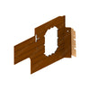 A18-71287-301 UPH-SIDEWALL,WDO,FRIDGE,RH,BR