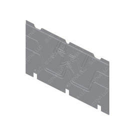 A18-71919-501 UPH-BWALL,LWR BUNK,PREM GRAY